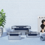 스텐락 모스트 미니핸디2호 3000ml 국산 스텐밀폐용기 김치통 : 스텐락