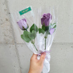 비누꽃 장미 1송이 한송이 단체꽃다발 : 바나나스푼