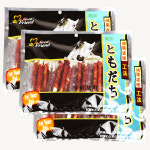도모다찌 간식 강아지 사사미 대용량 간식 오리꼬치, 380g, 3개 : 위아펫