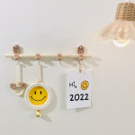 하이감성 무지개 마크라메 우드행거 아이방 40cm : 하이감성