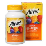얼라이브 alive 원스데일리 멀티비타민 & 미네랄 100정 1,724MG 하루한알 미국산 코스트코영양제 : 벨로비즈