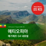 [B2B커피생두] 에티오피아 예가체프 G4 내츄럴 20KG : 파스칼 빈스
