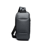 G7551 OZUKO 데일리 슬링백 힙색 여행 보조 수납 가방 : 조이티