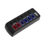 USB3.0 멀티허브 4포트 C타입 노트북 맥북 포트 확장 분배기 : 리버네트워크