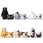 동물농장 고양이 가면 무도회 화분 인형 귀여운 인테리어 소품 6종 : 마켓쑝쑝