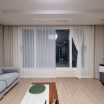 장유 율하 이편한세상 아파트, 세련미가 넘치는 커튼 블라인드 : 데코인 홈