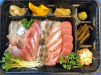 참치 회 포장용기 소 100 SET 7칸 우맛도 : 우리동네맛집도시락