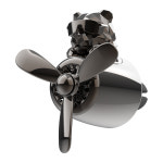 ELLA 프라임 호랑이 프로펠러 차량용 방향제 디퓨저 : 에이치엔몰