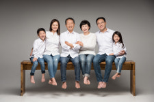 마석 가족사진 리마인드 웨딩 전문 스튜디오 촬영 액자 부모님 선물 : 대진사진관