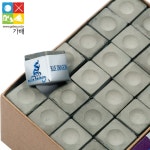 당구 회색 쵸크 초크 블루드래곤 72개 1박스 클럽 당구장용 가배당구재료 : 가배당구재료