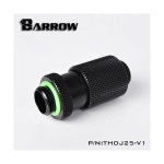 Barrow 화이트 블랙 실버 G1 / 4 남성 로터리 커넥터/익스텐더 (25.5-34.5mm) PC 물 냉각 시스템 THDJ25-V1 : 홈인더플렉스