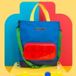 옥스포드 블럭 초등보조가방 실내화주머니 실내화가방 중학생 유치원 학원 [761752] : 꼬마리본