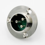 써큘러 커넥터 K-20-3R 항공잭 항공단자 20mm 3P 국산 : 다산종합전자