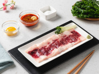 [인생차돌육회]한우투플 생 차돌박이 육회 150g 육사시미 생고기 생차돌사시미 : 아임파인다이닝