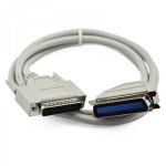 모든 구리 테이프 차폐 된 미세 인쇄 라인 DB25-CN36 병렬 직렬 IEEE-1284 프린터 데이터 케이블 : 홈인더플렉스