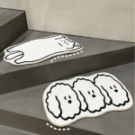 물빨래러그 거실용 안방 작은 포인트 물세탁 카페트 러그 : 우춘상회