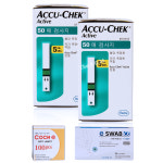 아큐첵 액티브 혈당시험지 100매 (2027년 02월) 검사지 측정지 스트립 개인당뇨관리 : MS메디칼