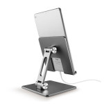 코끼리리빙 사각메탈 태블릿 아이패드 거치대 침대 자바라 스탠드 PCA-1312 : 코끼리리빙