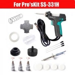 ProsKit SS-331 전기 납땜 제거 스테이션 주석 건 흡입 펌프 331H 액세서리 니들 매트 스프링 필터 노즐 히터 : 홈인더플렉스