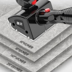 타일 흡착기 진동 충전식 벽 바닥 균일 부착 고르게 : NOBACK