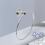 욕실 수건걸이 레스 링 화장실수건걸이 스텐 : 에이비씨마트