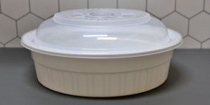 TY 사출 원형 300파이 특대 100개 세트 4.500CC 찜 배달 포장 일회용 용기 : 포장뱅크