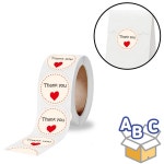 원형 스티커 선물 다이어리스티커 땡큐 땡큐 : 에이비씨마트