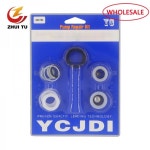 ZHUI TU 에어리스 스프레이 어 필터 펌프 Plunger 저로드 390 395 490 495 595 PC 시리즈 씰 링 유지 보수 키트 용 가스켓 : 홈인더플렉스