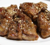 미국 수입 황제 양념 소 소고기 갈비 갈비살 포장 : 산책길 스토어