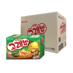 [늘바름]오리온 고래밥 볶은양념맛160g (4봉지) x 12곽 / 1박스 : 늘바름