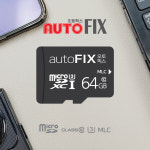 마이크로SD카드 오토픽스 정품 MLC 블랙박스메모리카드 고프로 핸드폰 카메라 64GB : FIX MALL
