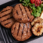 쿠즈락 육즙팡팡 함박스테이크 1kg 돈육 떡갈비 햄버거 패티 수제 육즙 직화그릴 업소용 : 바로키친