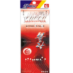 금호 참바늘 볼락채비 열기채비  외줄낚시 (10본) 볼락카드 열기카드 : 피싱펀