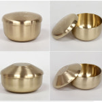 옛날놋그릇 유기 방짜 부부 밥그릇 신부 예단 놋수저 방자 놋쇠 2인세트 : 데이데이온데이