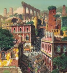 10종 DIY 명화그리기 유화그리기 세트 애니메이션 게드전기 어스시의 전설 아이러브페인팅 캔버스 액자 프레임포함 그림 포스터 F0391... 