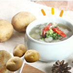 강릉감자옹심이 감자수제비 토박이마을 감자사리 : 모아 상점