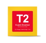 [T2] 호주티투 잉글리쉬 브렉퍼스트 블랙티 25백 [티백] English Breakfast [Tea Bag] 25pk Cube : Sunnymarket
