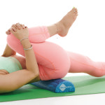 무브먼트 EVA 반원 폼롤러 45cm 목 종아리 지압 소프트 마사지 작은 미니 반달 폼롤러 : 아우름 헬스케어