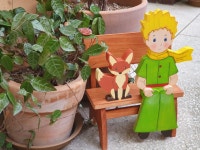 어린왕자와 사막여우(마호가니벤치) : 해든 공방