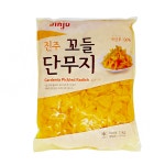 진주햄 진주 꼬들 단무지 1kg : 푸드엔마트