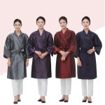 라인 연화 배색 가운 손님 마사지 미용 미용실 피부 : 바이오메드