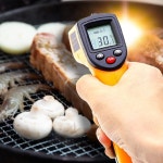 레이저온도측정기 고온온도계 고기 외부 무선 탐침 온도계 : SMARTPET
