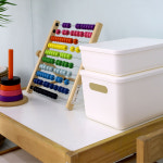 펜트리 수납 정리함 리빙박스 팬트리수납함 일반형 1호 +뚜껑 : 쿡샵