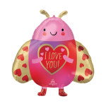 [아나그램] 은박 호일 풍선 주니어쉐입 어도러블 러브 버그 : 만봉엔조이샵