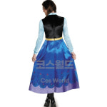 [대여] 코스월드 안나 드레스 버전 B 평상복 코스프레 의상 대여 행사 졸업사진 코스튬 : 코스월드