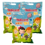 캐리와친구들 어린이 비타민 캔디 복숭아맛 1000정 3개 : 예성마켓