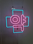 약국네온 네온제작 DIY 네온사인 개업선물 실내간판 감성문구 네온주문 : Theblue