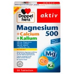 도펠헤르츠 마그네슘 500+칼슘+칼륨 정제 30 정제 69g : 바이유로