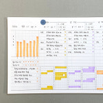 건망증 더메모 와이드 스터디플래너 6개월 (중고등학교, 수험생, 공시생  학습플래너) : 건망증GMZ