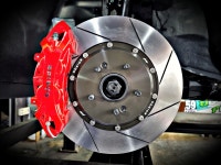 기아 스포티지 전용 뫼비우스 350MM 단조 4P브레이크 : 휠에볼루션